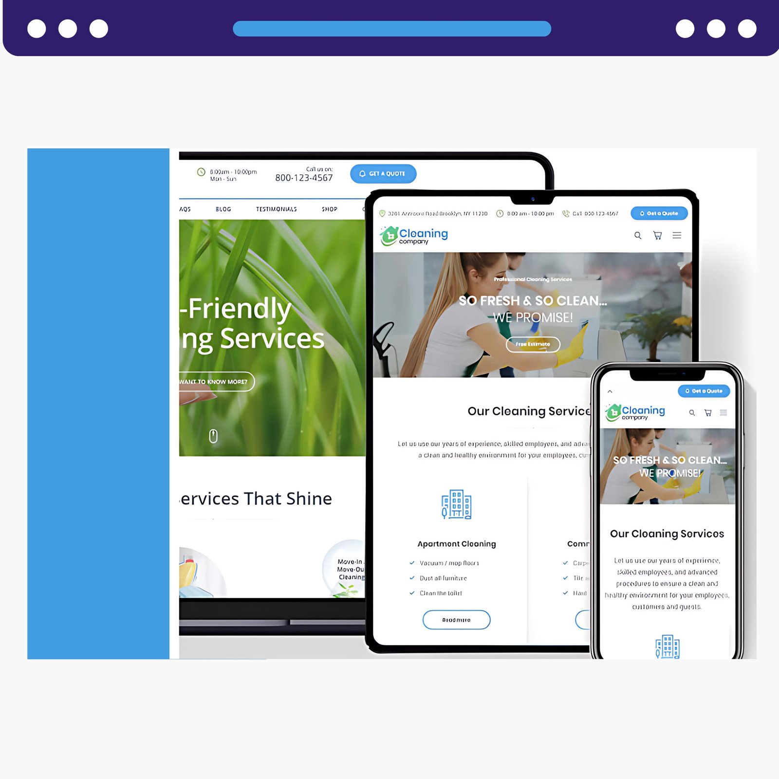Cleaning Services WordPress Theme