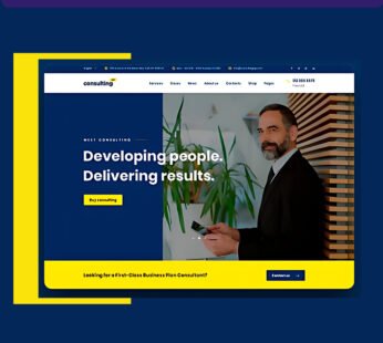 Consulting – Business, Finance WordPress Theme