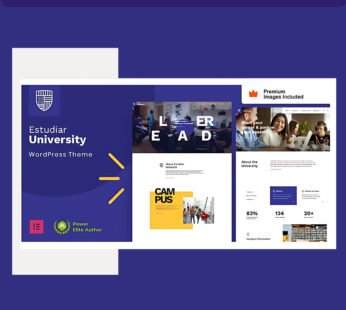 Estudiar  University School WordPress Theme